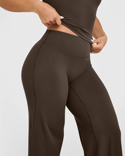 OQQ Yoga Pants Women Casual Soft Straight Leg Bottoms