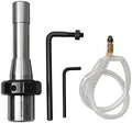 Accusize Industrial Tools Annular Cutter Arbor, R8 to 3/4'' Weldon Shank with Coolant System for Drill Use Annular Cutter on on Bridgeport Milling Machine, Mc18-0034