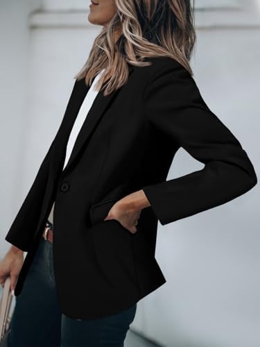 Cicy Bell Womens Casual Blazers Long Sleeve Work Office Suit Jackets Blazer