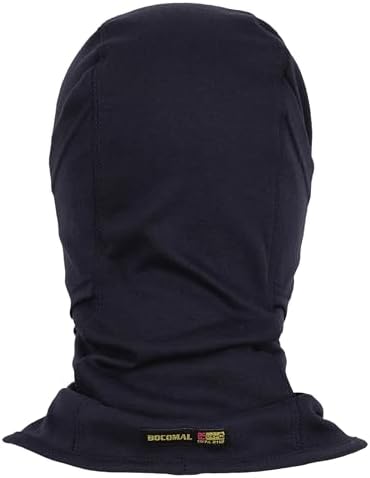 BOCOMAL FR Balaclava with Face Mask 7oz Midweight Arc Rated NFPA2112 CAT2