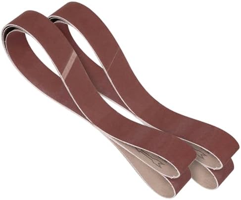 10 Pcs Sanding Belts, 2 x 82 Inch 40/1000 Grit