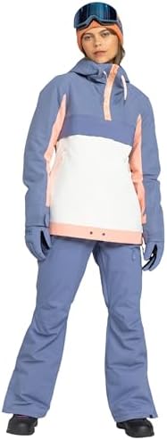 Roxy Women's Nadia Ski Pant – 10K Waterproof, Insulated, PFAS-Free, Adjustable Waist & Snow Gaiters
