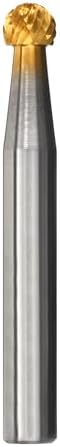 Champion Cutting Tool SD1 Double Cut TiN Coated Carbide Bur