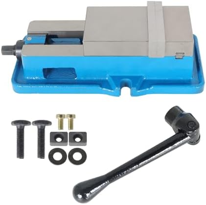 findmall 3" Accuracy Mill Vise Without Base for Milling Shaping and Drilling Machines