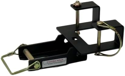 American-Made Premium Combo Hitch, Haul Pin Hitch, Handled Lawn, and Garden Equipment, or Wheeled Garbage Cans - by Garbage Commander