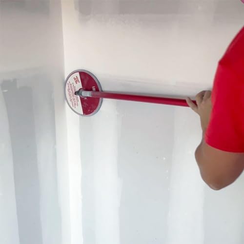 LEVEL5 48 Inch Fixed Sanding Pole | ACME Threaded Drywall Finishing Handle For Radial Sanding Heads | 5-343