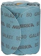 Mirka Galaxy Sandpaper PSA Linkroll 6 inch Grit 80 100 Discs