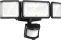LEPOWER 1500LM Battery Powered Outdoor LED Flood Light with Motion Sensor
