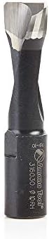 Amana Tool 316030 Carbide Tipped 2 Flute RH Rotation 10mm D x 28mm CH x M8x1 Thread for Domino Joining Machine for Festool