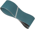 2 Pcs Sanding Belts 6 x 89 Inch 120 Grit Zirconia