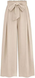 PRETTYGARDEN Women's Palazzo Wide Leg Work Dress Pants