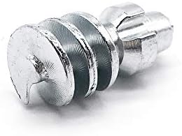 Screw in Tire Stud,Spikes for tire,Marrkey 100PCS Steel Body Carbide Tips [Security Anti-Skid] Wheel Tyre Snow Tire Spikes for Haul Trucks Cranes Loaders Huge Equipment MS1912(12 x 24.5mm)