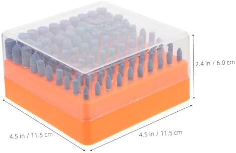 SOLUSTRE 400pcs Grinding Bits Abrasive Polishing Tools for Rotary Drills Versatile Grinding Accessories for Metals and Ceramics for Precision Tasks