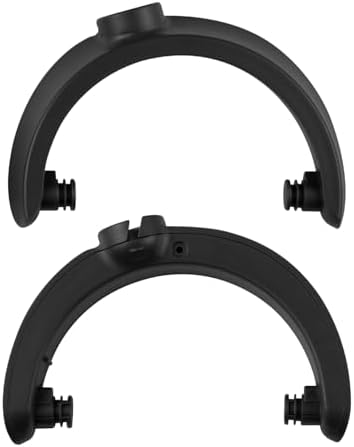 SOULWIT Headband Hinge Swivel Rotation Joint Pivot Replacement Parts for Sony WH-CH720N(WHCH720N) Noise Canceling Wireless Headphone, Plastic Hanger Bracket Attachment Accessories - Black