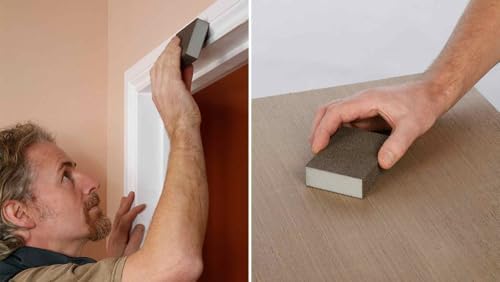 Indasa Four Sided Hand Sanding Foam Sponge Block (3200B Series) 150