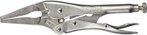 Visegrip Carded Long Nose Plier 6In, Silver
