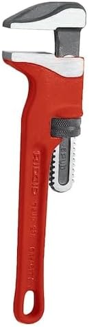 RIDGID 31400 Spud Wrench, 12-inch Adjustable Spud Wrench, Red, full size