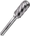 LU&MN SC-5 Tungsten Carbide Burr, 1/2" Head 1/4" Shank, 1 Pc