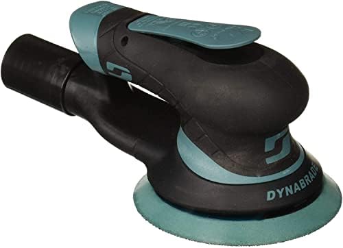 Dynabrade (X51V) Dynorbital Extreme 5" (127 mm) Diameter Random Orbital Sander, Vacuum-Ready, Hook-Face Pad Face | Proportionate 3/16" (5 mm) Diameter Orbit | 12000 RPM Pneumatic Motor