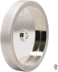 CBN Grinding Wheel 6 Inch 600 Grit, 1" Wide, 1/2" Arbor, for HSS Tools, Lathe Chisels & Woodturning Tools, Fits 6-Inch Bench Grinders(600 Grit)