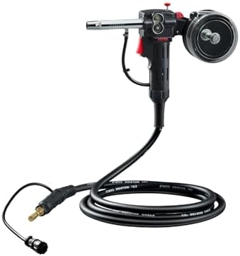 VEVOR 100Amp Spool Gun with 10FT Cable, Compatible with Hobart Handler 210 MVP Mig Welders, Suitable for 0.023", 0.030" and 0.035" Flux Core/Solid/Aluminum Welding Wires