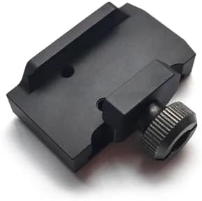 Tactical Mini ROMEO1 Red Dot Sight Mount Quick Release/Detach，Romeo 1 Optics Reflex Scopes Mounting Plate Mount Base Adapter，Fits for Standard 20mm Pic Rail Mounting，with Screws and Wrench