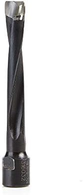 Amana Tool 316032 Carbide Tipped 2 Flute RH Rotation 10mm D x 70mm CH x M8x1 Thread for Domino Joining Machine for Festool