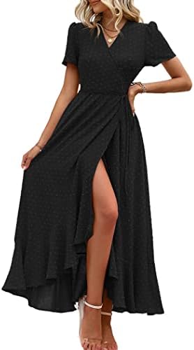 PRETTYGARDEN Women's Boho Floral Summer Maxi Dresses