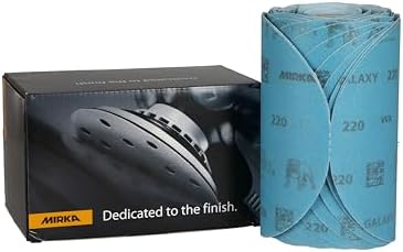 Mirka Galaxy Sandpaper PSA Linkroll 6 Inch Grit 220 100 Discs