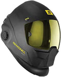 ESAB 0700000800 Sentinel A50 Welding Helmet, Black Low-Profile Design, High Impact Resistance Nylon, Infinitely-Adjustable, Color Touch Screen Controls, 3.93" x 2.36" Viewing Lens