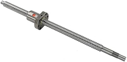 12mm Ballscrew SFU1204 RM1204 Anti Backlash Ball Screw Length 45.28 inch / 1150mm 4mm Pitch with Nut (with Standard End Machining for BK/BF10), High Precision Part for CNC Machine