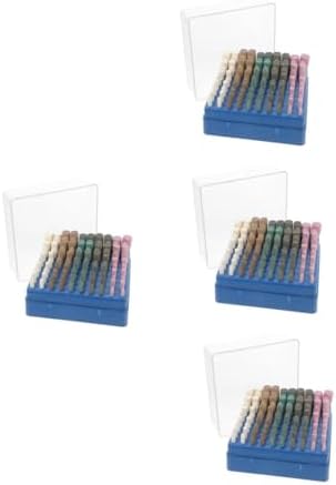 PartyKindom 400pcs Rotary Polishing Bits Grinders for Angle Wheel Drill Grinding Bits Abrasive Heads