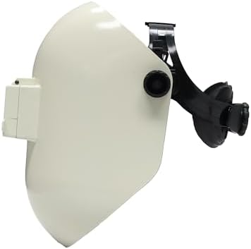 Armour Guard Sugar Scoop White Pipeliner Fiberglass Welding Helmet With Flip Front