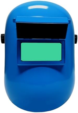 Armour Guard Sugar Scoop Blue Pipeliner Fiberglass Welding Helmet With Flip Front