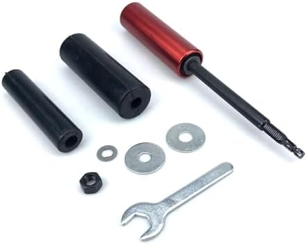 14 Pack Spindle Sander Sleeves Drum Sander Kit Set Sanding Sleeves Spindle Adapter Rubber Drum Wrench Suitable for Woodworking Metal with