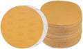 50pcs No Hole Sanding Discs- [ 8 Inch 800 Grit ] Round Hook and Loop Grip Sanding Pads Sheet Sandpaper for Automotive Woodworking Metal Polishing Use| Gold, Aluminum Oxide