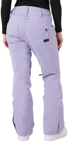 Roxy Women's Nadia Ski Pant – 10K Waterproof, Insulated, PFAS-Free, Adjustable Waist & Snow Gaiters