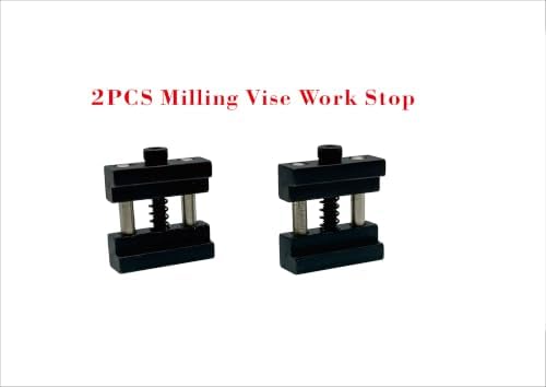 Two Set 6' Milling Vise Jaws Fitting KURT/GMT or Simila Type Milling Vise (4 PC) & 2 Pc Milling Work Stop