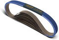 POWERTEC 1x30 Sanding Belts, 15PK, 3 Each of 24/36/60/100/120 Grits, 1 x 30 Inch Aluminum Oxide Sanding Belts for Belt Grinder, Belt and Disc Sander, Knife Sharpening, Woodworking (41300-1Z)