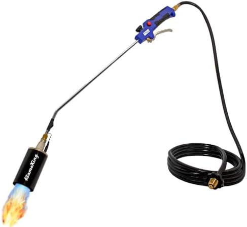 Flame King YSN340K-AI 340,000 BTU Propane Torch Weed Burner with 10-ft Hose