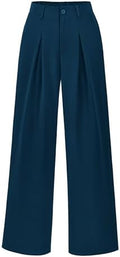 BTFBM Fall High Waisted Business Casual Palazzo Pants for Women Dressy 2026
