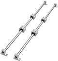 VEVOR Linear Rail Slide SFC16-1000mm 2 PCS 39.4 in/1000mm SFC16 Guide Rails 4 PCS SC16 Slide Blocks 4 PCS Rail Supports Linear Rails and Bearings Kit for Automated Machines CNC DIY Project