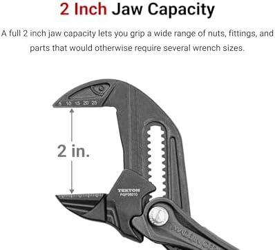 TEKTON 10 Inch Pliers Wrench | PGP36010