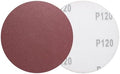 HARFINGTON 5 Pcs 5 Inch Sanding Discs 120 Grit Red Aluminum Oxide