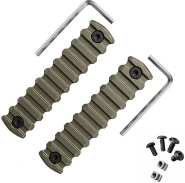 Gotical 13 Slots MLOK Picatinny Rail Section for M-Lok Handguard Flat Dark Earth Fit for 21mm Picatinny/Weaver Rails