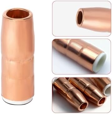 5-PK Nozzle N-M5818C 5/8" ID 1/8" Recess AccuLock MDX Fits Miller MDX-250 EZ-Select MIG Welding Guns Parts