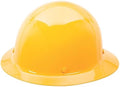 MSA Skullgard Full-Brim Hard Hat with Suspension - Non-Slotted Cap, Made of Phenolic Resin, Radiant Heat Loads up to 350F, Standard Size Hard Hat | Fas-Trac III Ratchet Suspension