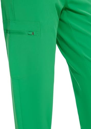COZYFIT Scrubs for Women Set - Stretch V-Neck & Jogger Pant with 9 Pockets