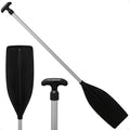 Five Oceans 4-Feet Canoe Paddle - Boat Paddle, T-Handle Oar Paddle for Canoe, Kayak and Small Boats - Corrosion-Resistant Floating Boat Paddles Marine-Grade Aluminum & Heavy-Duty Plastic | Aluminum Shaft & High Impact Plastic Blade