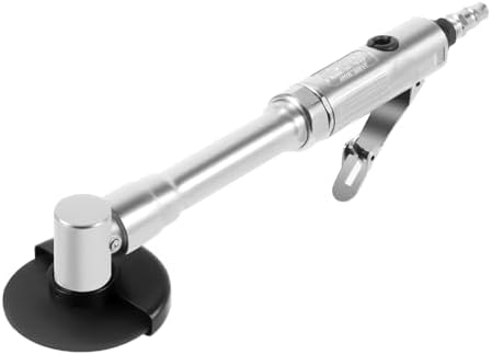 Generic 3” Pneumatic Cut Off Tool,Long Handle Pneumatic Cut Off Tool,18000RPM 1/4 Air Pneumatic Angle Die Grinder Polisher Cutting Tool for Automobile Repair,Hardware Processing